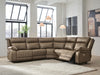 Max-Media Power Reclining Sectional - Massey's Furniture Barn (Watertown, NY) 