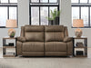 Max-Media Power Reclining Sectional Loveseat - Massey's Furniture Barn (Watertown, NY) 