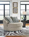 Calnita Oversized Swivel Accent Chair - Massey's Furniture Barn (Watertown, NY) 