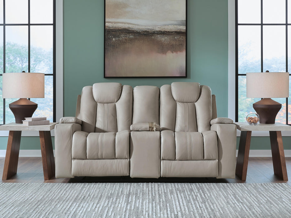 Next Move Glider Reclining Loveseat with Console - Massey's Furniture Barn (Watertown, NY) 
