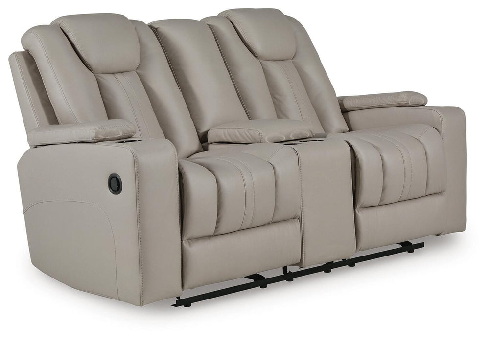 Next Move Glider Reclining Loveseat with Console - Massey's Furniture Barn (Watertown, NY) 