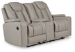 Next Move Glider Reclining Loveseat with Console - Massey's Furniture Barn (Watertown, NY) 