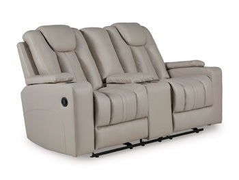Next Move Glider Reclining Loveseat with Console - Massey's Furniture Barn (Watertown, NY) 