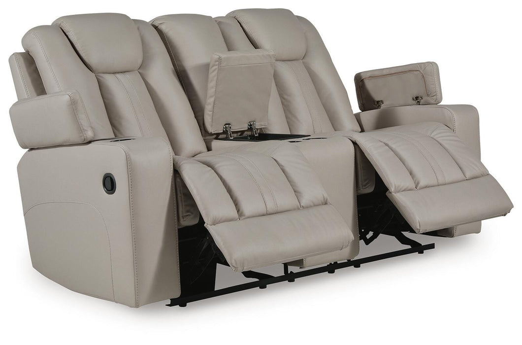 Next Move Glider Reclining Loveseat with Console - Massey's Furniture Barn (Watertown, NY) 