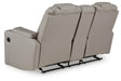 Next Move Glider Reclining Loveseat with Console - Massey's Furniture Barn (Watertown, NY) 