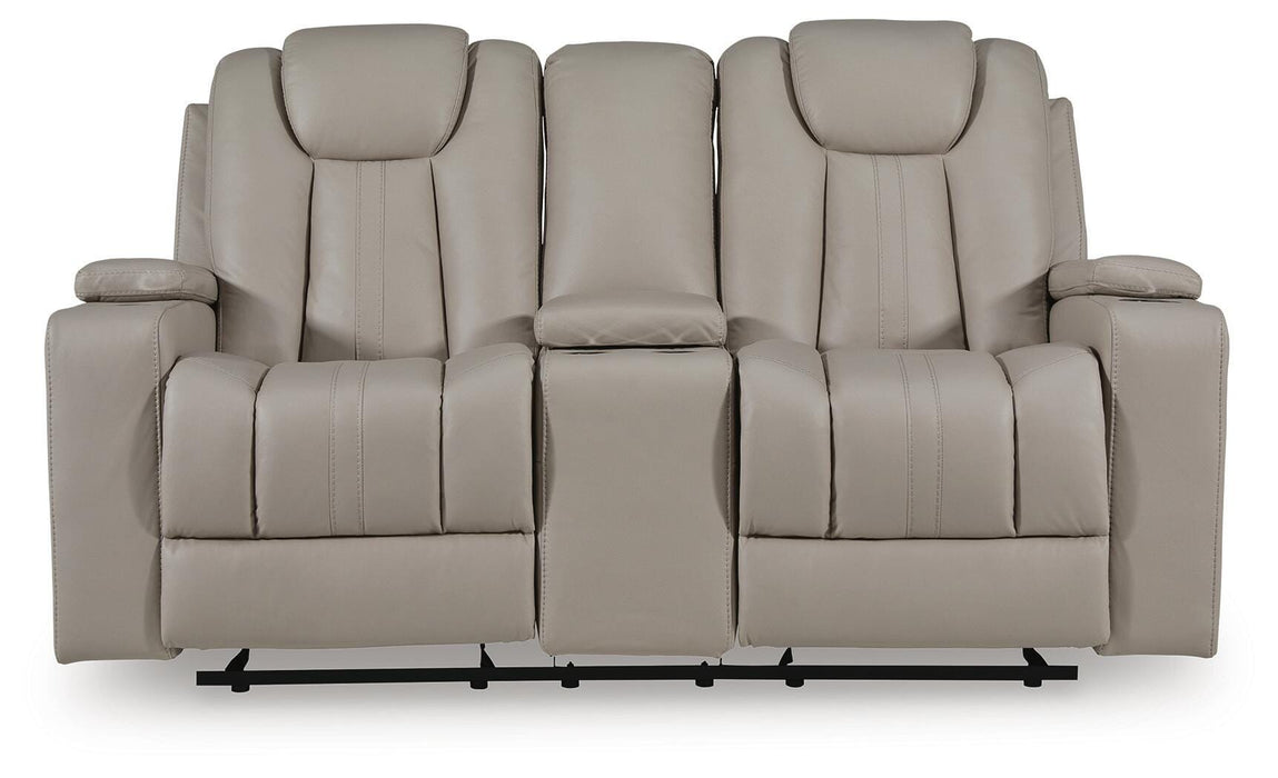 Next Move Glider Reclining Loveseat with Console - Massey's Furniture Barn (Watertown, NY) 