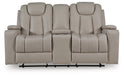 Next Move Glider Reclining Loveseat with Console - Massey's Furniture Barn (Watertown, NY) 