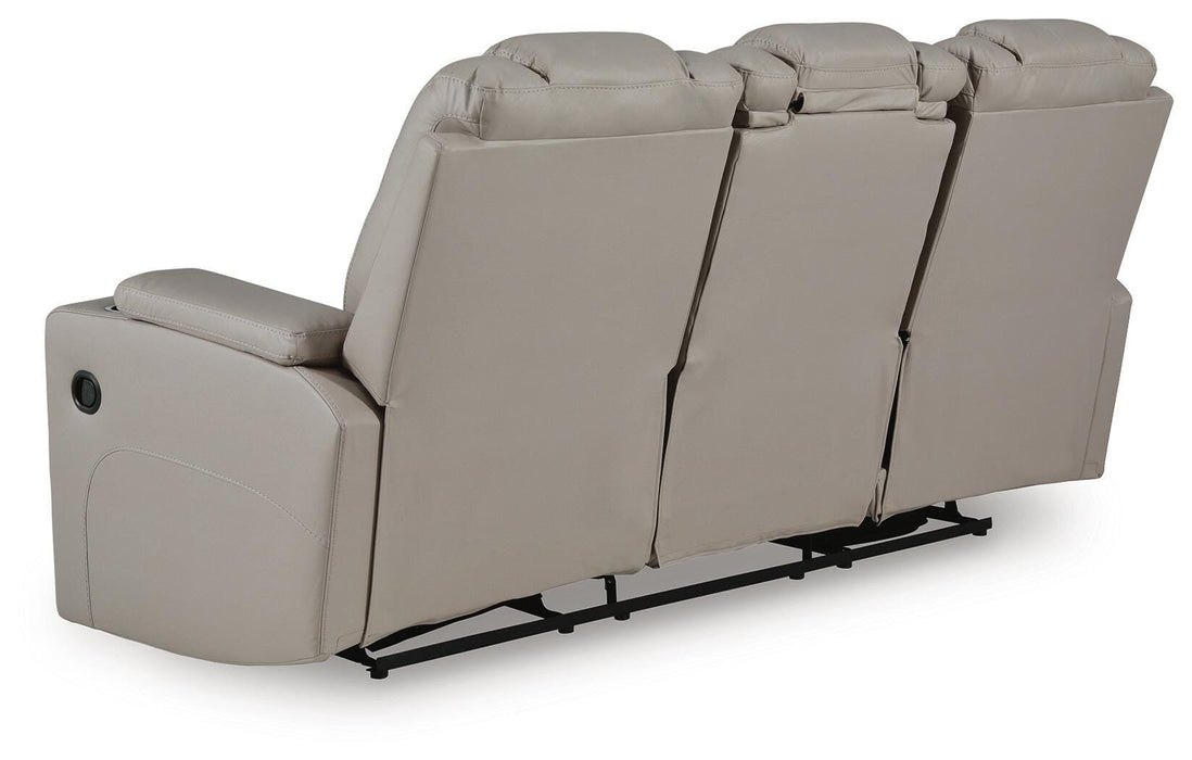 Next Move Reclining Sofa with Drop Down Table - Massey's Furniture Barn (Watertown, NY) 