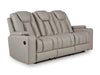 Next Move Reclining Sofa with Drop Down Table - Massey's Furniture Barn (Watertown, NY) 