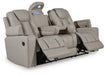 Next Move Reclining Sofa with Drop Down Table - Massey's Furniture Barn (Watertown, NY) 