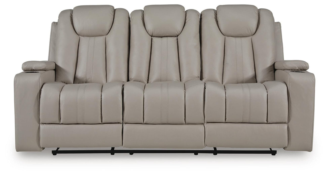 Next Move Reclining Sofa with Drop Down Table - Massey's Furniture Barn (Watertown, NY) 