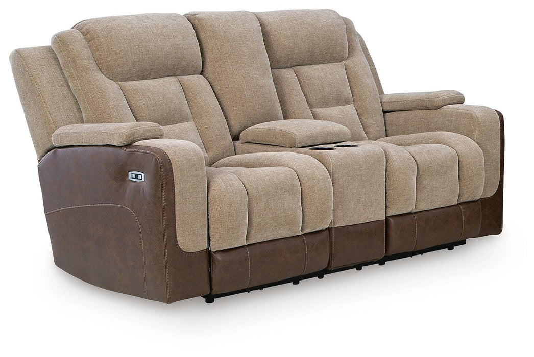 Ultimax Power Reclining Loveseat with Console - Massey's Furniture Barn (Watertown, NY) 