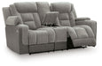 Ultimax Power Reclining Loveseat with Console - Massey's Furniture Barn (Watertown, NY) 