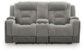 Ultimax Power Reclining Loveseat with Console - Massey's Furniture Barn (Watertown, NY) 