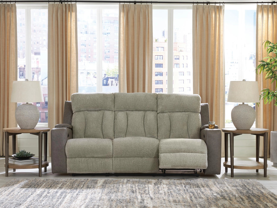 Stately Check Power Reclining Sofa