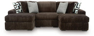 Midnight-Madness Sectional with Chaise - Massey's Furniture Barn (Watertown, NY) 