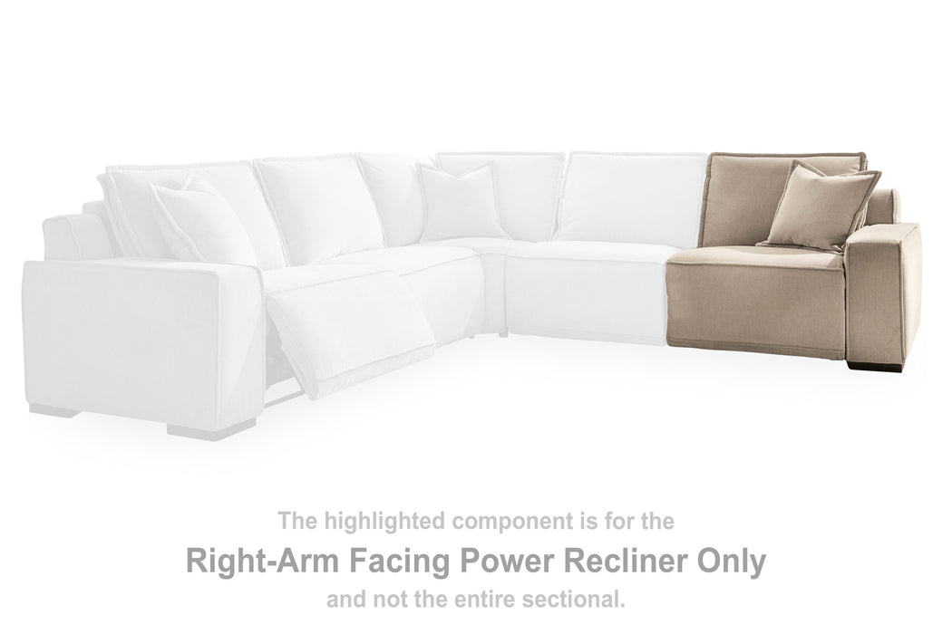 Carceri Power Reclining Sectional Loveseat - Massey's Furniture Barn (Watertown, NY) 