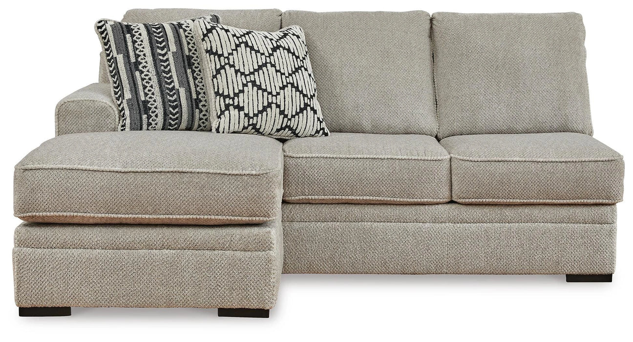 Calnita Sectional with Chaise - Massey's Furniture Barn (Watertown, NY) 