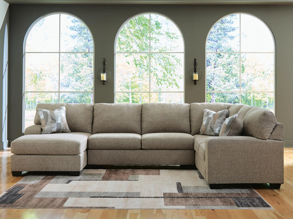 Newellen Sectional with Chaise - Massey's Furniture Barn (Watertown, NY) 