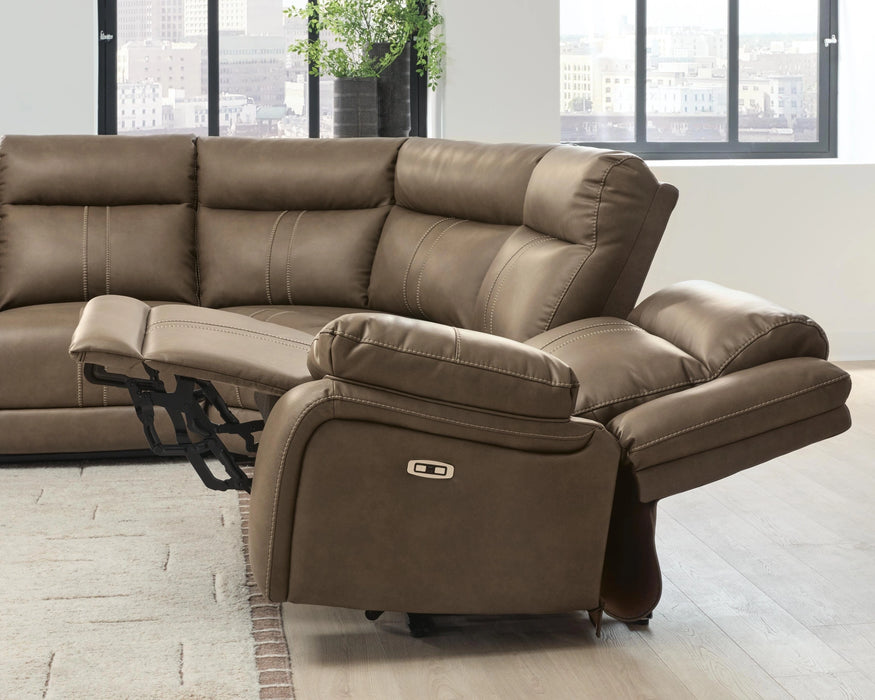Max-Media Power Reclining Sectional