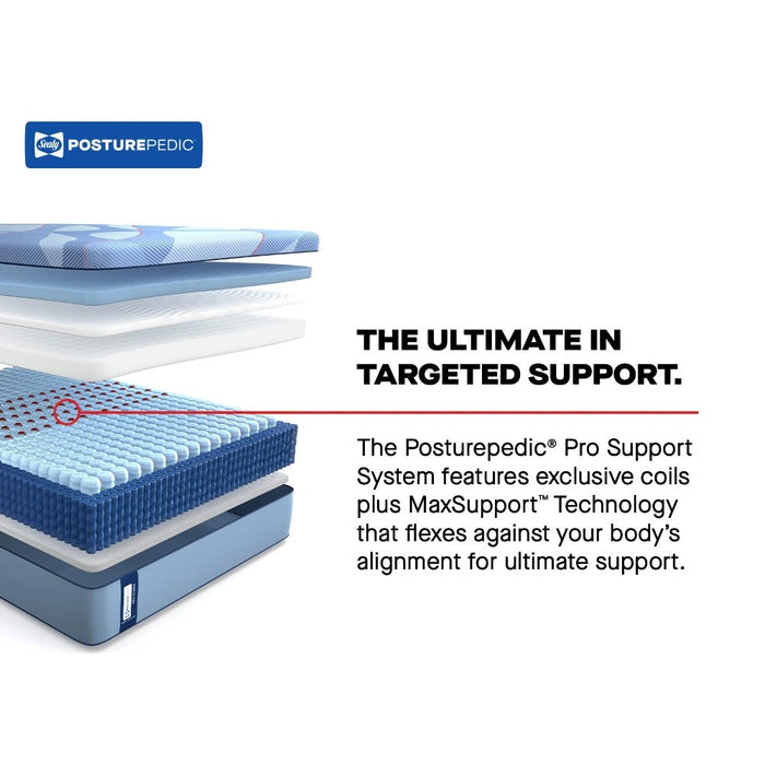 Sealy Dupont II Hybrid Mattress - Massey's Furniture Barn (Watertown, NY) 