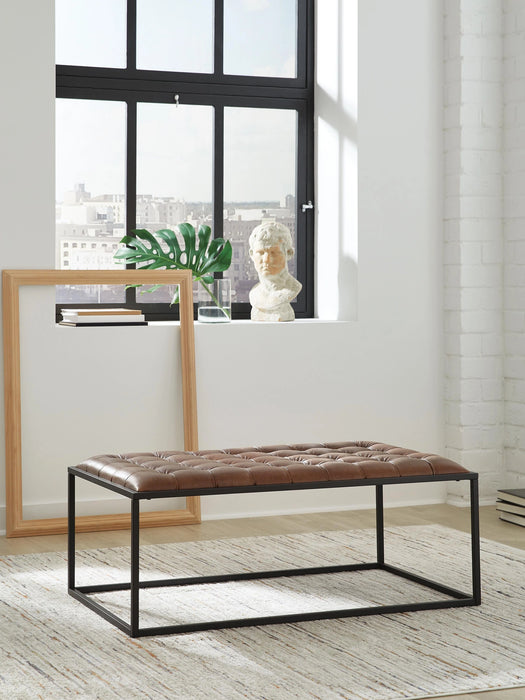 Junsor Coffee Table Ottoman - Massey's Furniture Barn (Watertown, NY) 