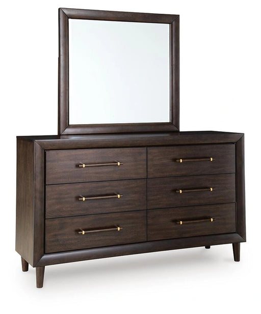 Dantenton Dresser and Mirror - Massey's Furniture Barn (Watertown, NY) 