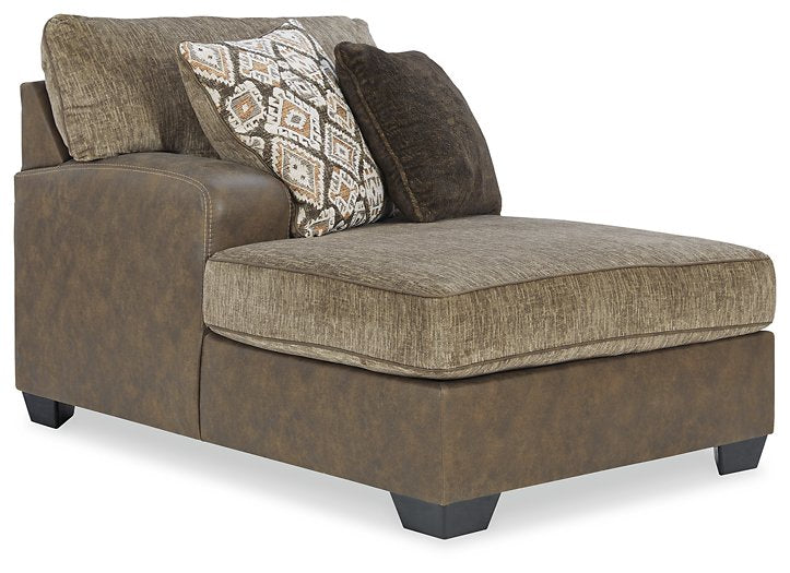 Abalone 3-Piece Sectional with Chaise