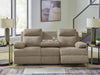 Tarrant Reclining Sofa with Drop Down Table - Massey's Furniture Barn (Watertown, NY) 