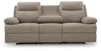 Tarrant Reclining Sofa with Drop Down Table - Massey's Furniture Barn (Watertown, NY) 