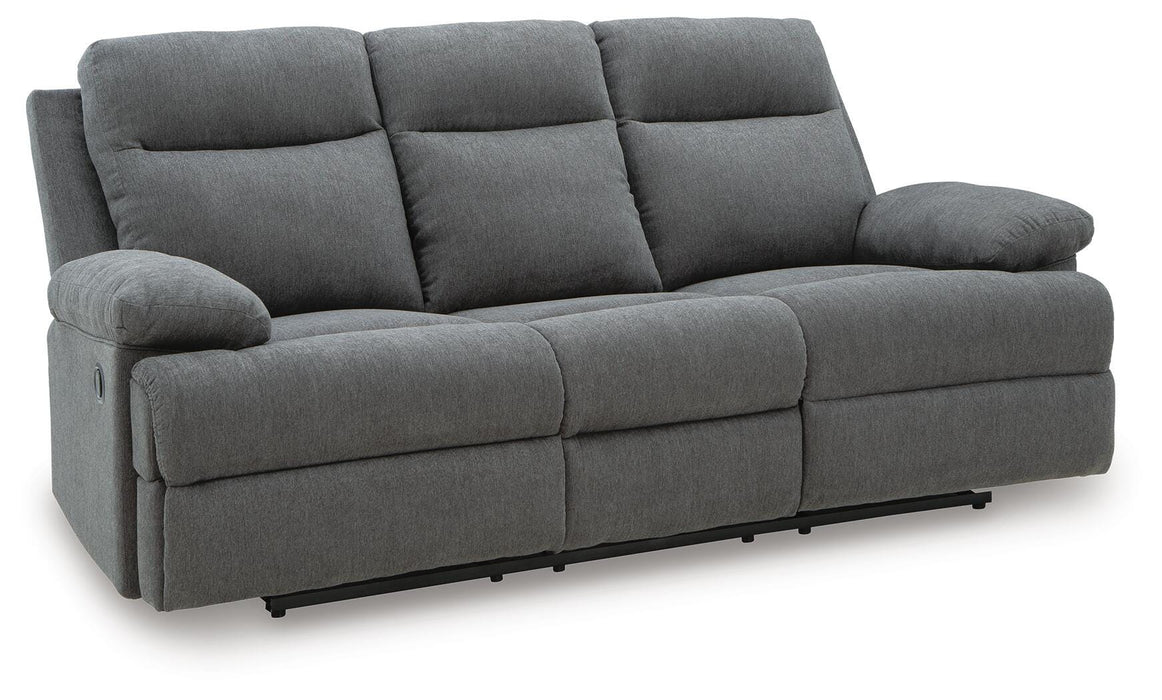 Tarrant Reclining Sofa with Drop Down Table - Massey's Furniture Barn (Watertown, NY) 