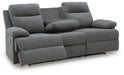 Tarrant Reclining Sofa with Drop Down Table - Massey's Furniture Barn (Watertown, NY) 