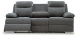Tarrant Reclining Sofa with Drop Down Table - Massey's Furniture Barn (Watertown, NY) 