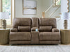 Time-Piece Power Reclining Loveseat with Console - Massey's Furniture Barn (Watertown, NY) 