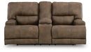 Time-Piece Power Reclining Loveseat with Console - Massey's Furniture Barn (Watertown, NY) 