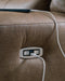 Time-Piece Power Reclining Loveseat with Console - Massey's Furniture Barn (Watertown, NY) 