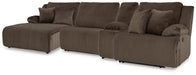 Top Tier Reclining Sectional with Chaise - Massey's Furniture Barn (Watertown, NY) 