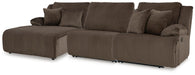 Top Tier Reclining Sofa Chaise Sectional - Massey's Furniture Barn (Watertown, NY) 