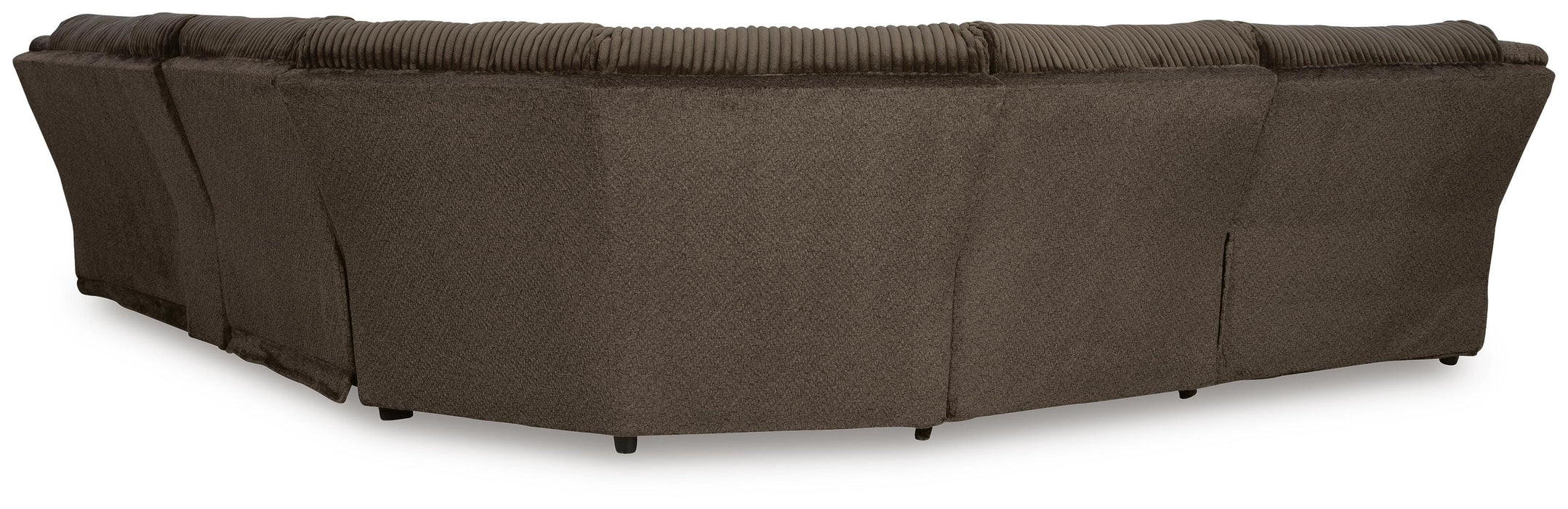 Top Tier Reclining Sectional with Chaise - Massey's Furniture Barn (Watertown, NY) 
