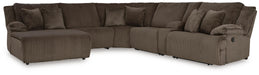 Top Tier Reclining Sectional with Chaise - Massey's Furniture Barn (Watertown, NY) 