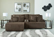Top Tier Reclining Sectional Sofa with Chaise - Massey's Furniture Barn (Watertown, NY) 