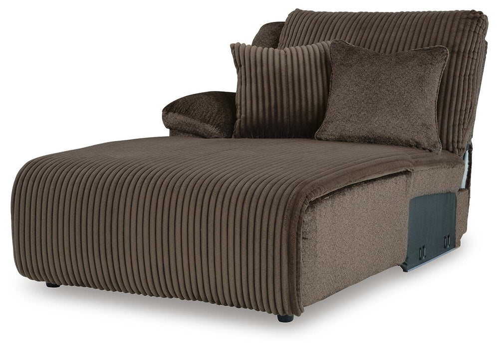 Top Tier Reclining Sectional Sofa with Chaise - Massey's Furniture Barn (Watertown, NY) 
