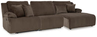Top Tier Reclining Sofa Chaise Sectional - Massey's Furniture Barn (Watertown, NY) 