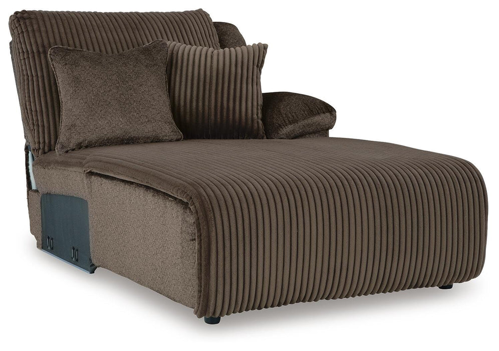 Top Tier Reclining Sectional with Chaise - Massey's Furniture Barn (Watertown, NY) 