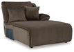 Top Tier Reclining Sectional with Chaise - Massey's Furniture Barn (Watertown, NY) 