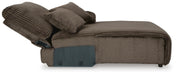Top Tier Reclining Sectional with Chaise - Massey's Furniture Barn (Watertown, NY) 