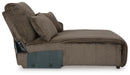 Top Tier Reclining Sectional Sofa with Chaise - Massey's Furniture Barn (Watertown, NY) 