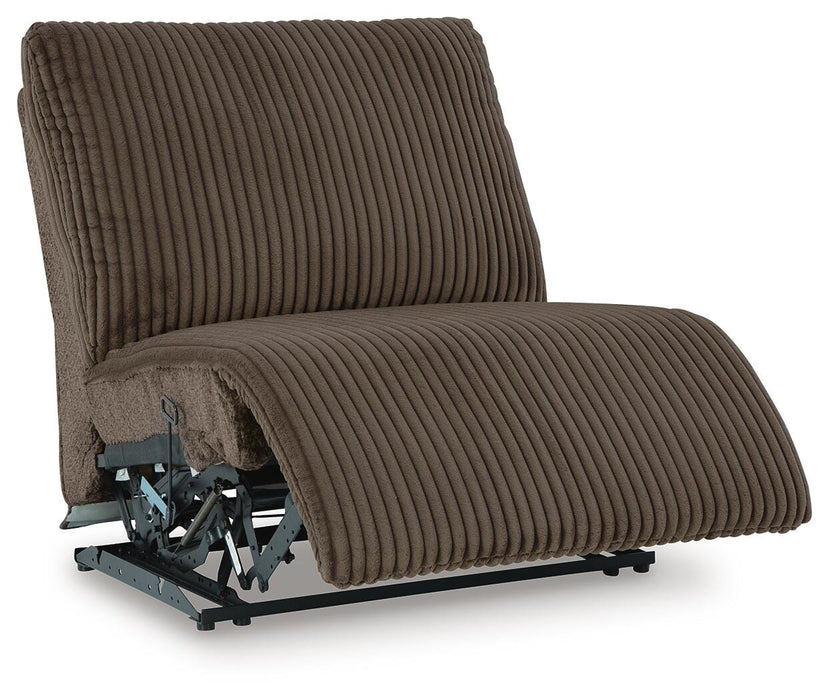 Top Tier Reclining Sectional with Chaise - Massey's Furniture Barn (Watertown, NY) 
