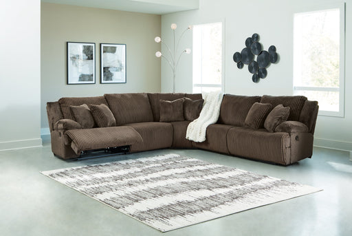 Top Tier Reclining Sectional - Massey's Furniture Barn (Watertown, NY) 