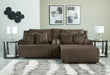 Top Tier Reclining Sectional Sofa with Chaise - Massey's Furniture Barn (Watertown, NY) 